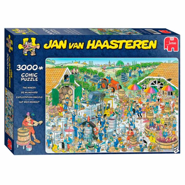 Jan van Haasteren Legpuzzel - De Wijnmakerij