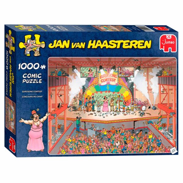 Jan van Haasteren Legpuzzel - Eurosong Contest