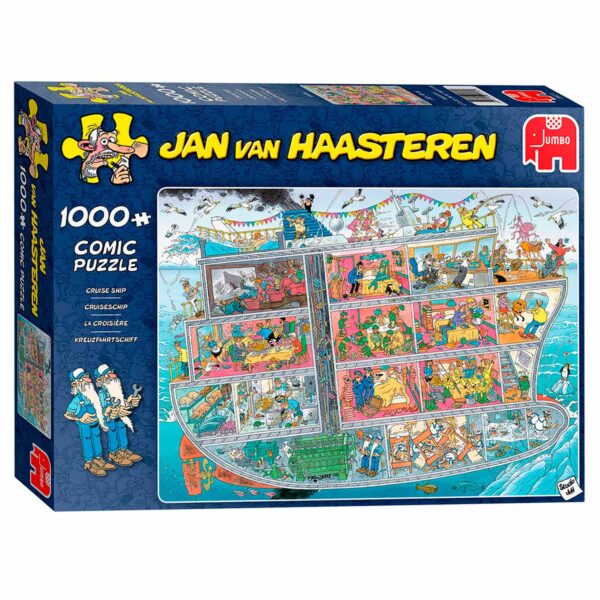 Jan van Haasteren Legpuzzel - Cruise Schip