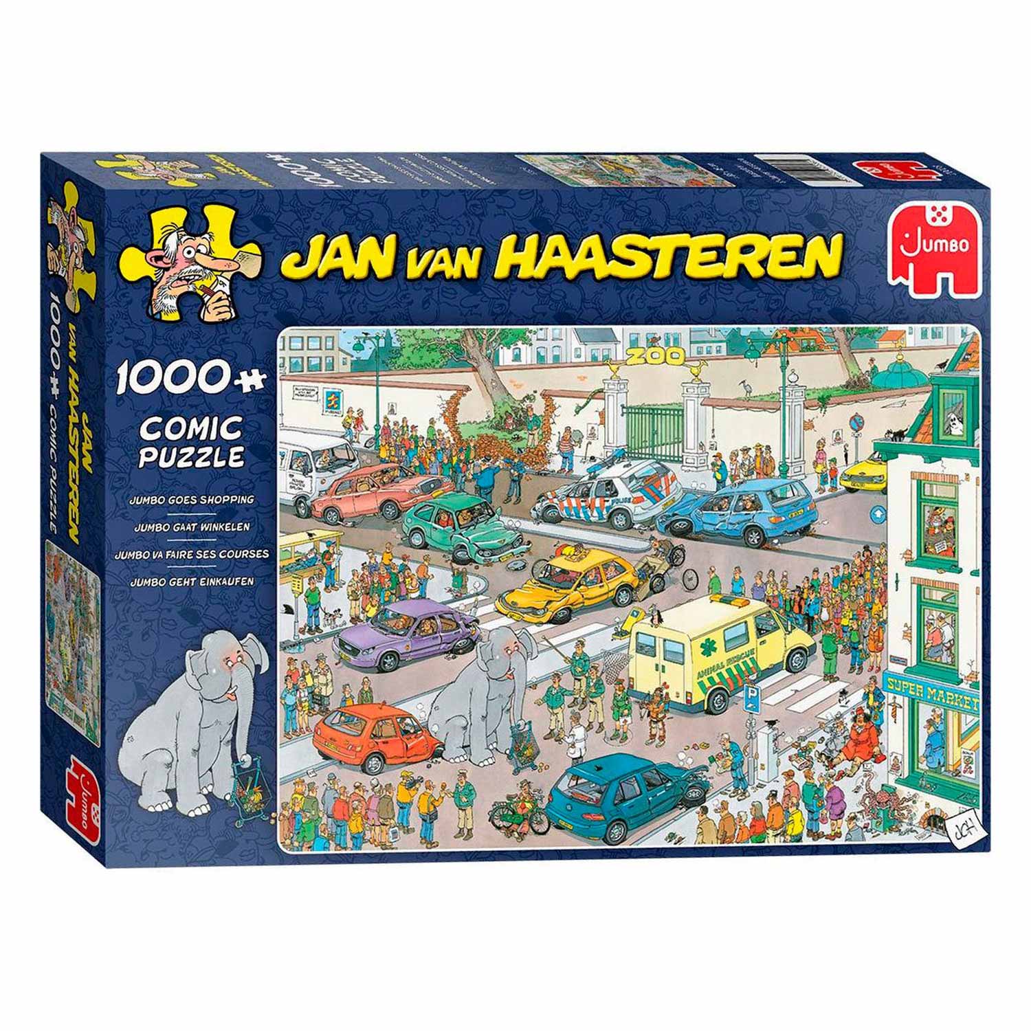 Jan van Haasteren Legpuzzel - Jumbo gaat Winkelen