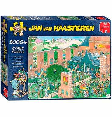 Jan van Haasteren Legpuzzel - De Kunstmarkt