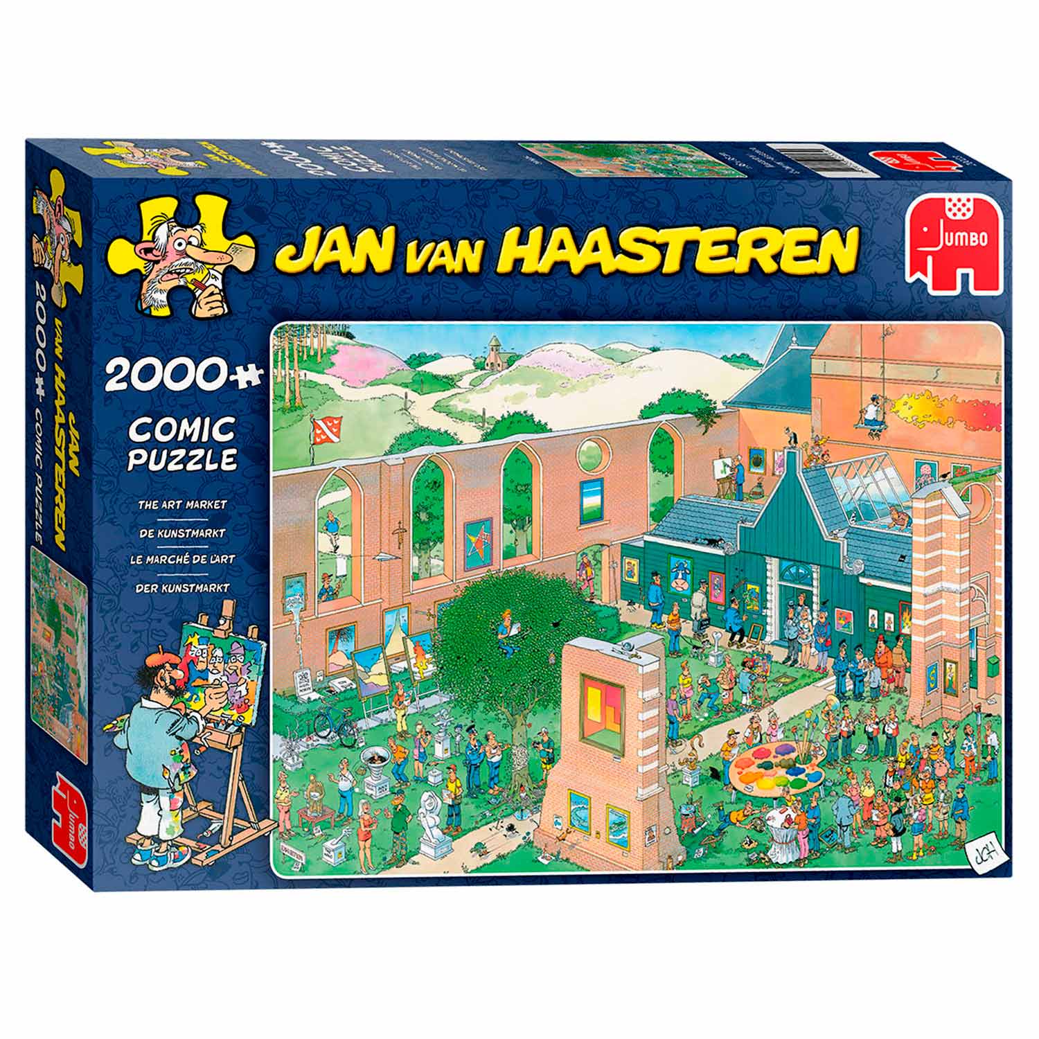 Jan van Haasteren Legpuzzel - De Kunstmarkt