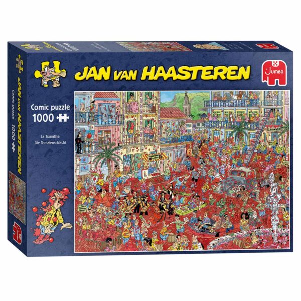 Jan van Haasteren Legpuzzel - La Tomatina