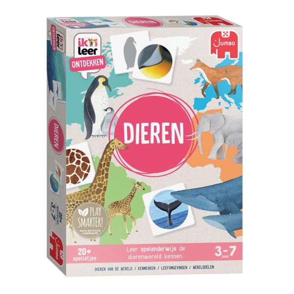 Jumbo Ik Leer Ontdekken Dieren Educatief Spel