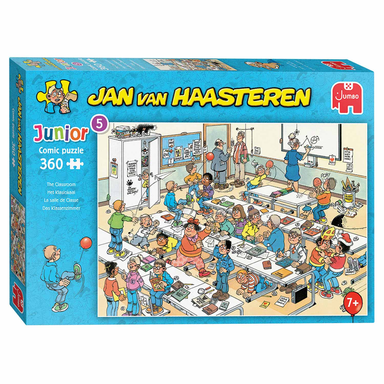 Jan van Haasteren Legpuzzel Junior Het Klaslokaal