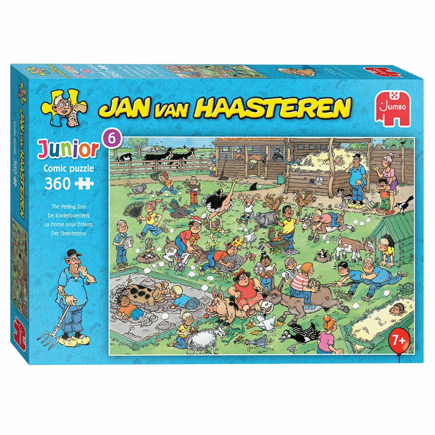 Jan van Haasteren Legpuzzel Junior De Kinderboerderij
