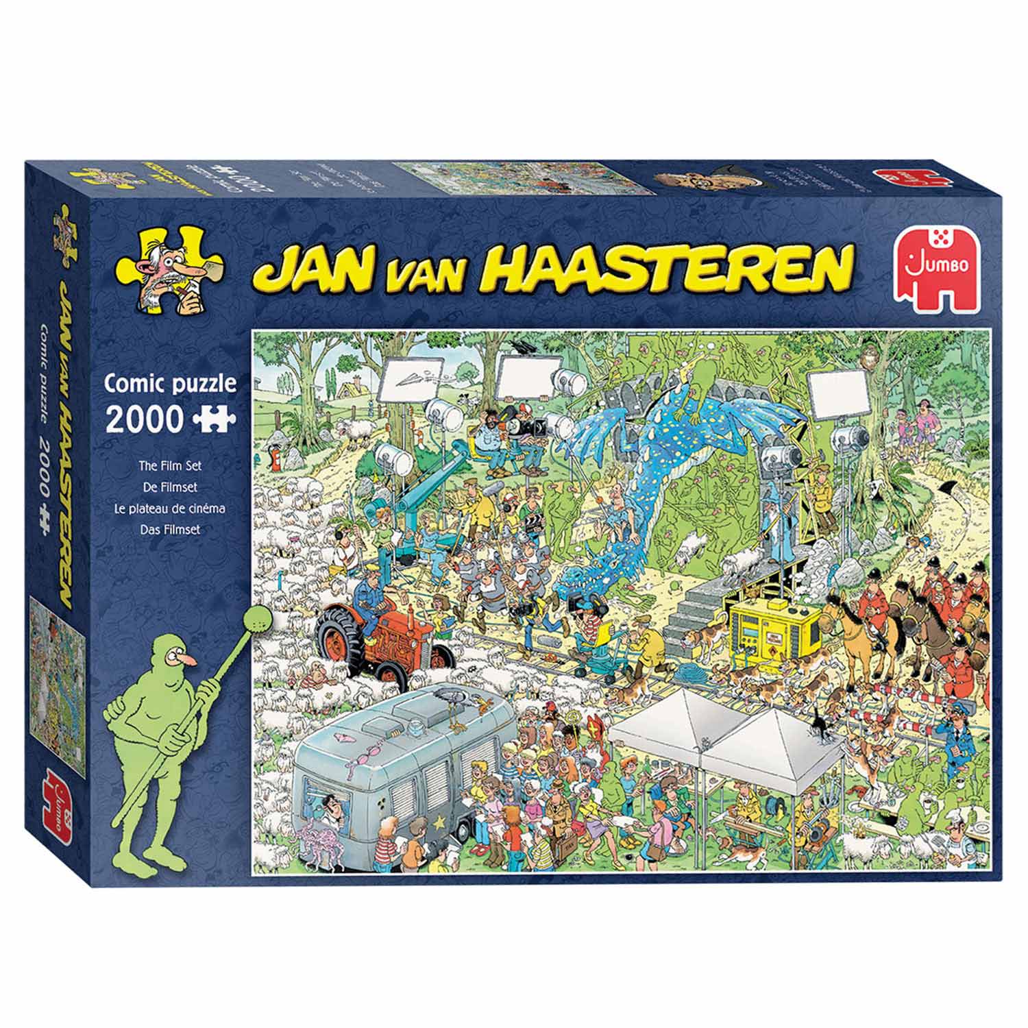 Jan van Haasteren Legpuzzel - De Filmset