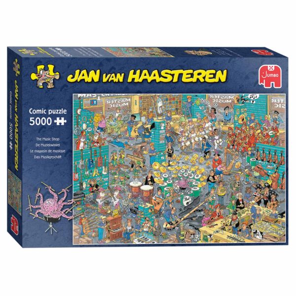 Jan van Haasteren Legpuzzel - De Muziekwinkel