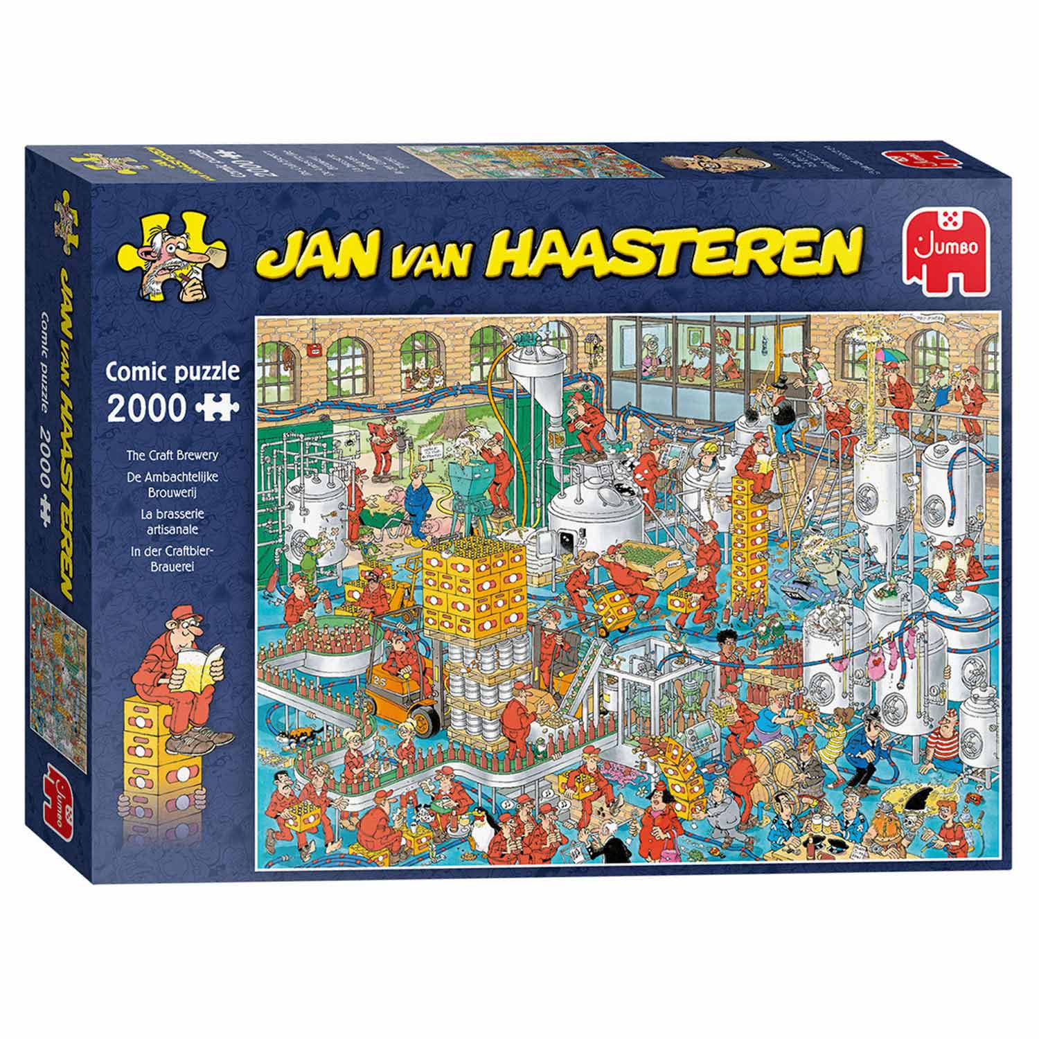 Jan van Haasteren Legpuzzel - De Ambachtelijke Brouwerij