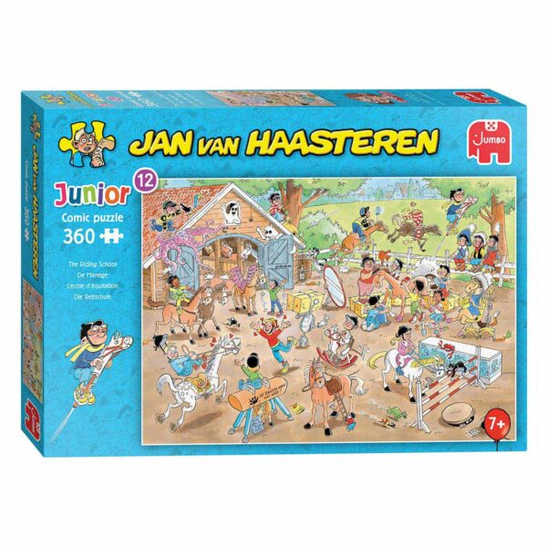 Jan van Haasteren Legpuzzel Junior - The Riding School