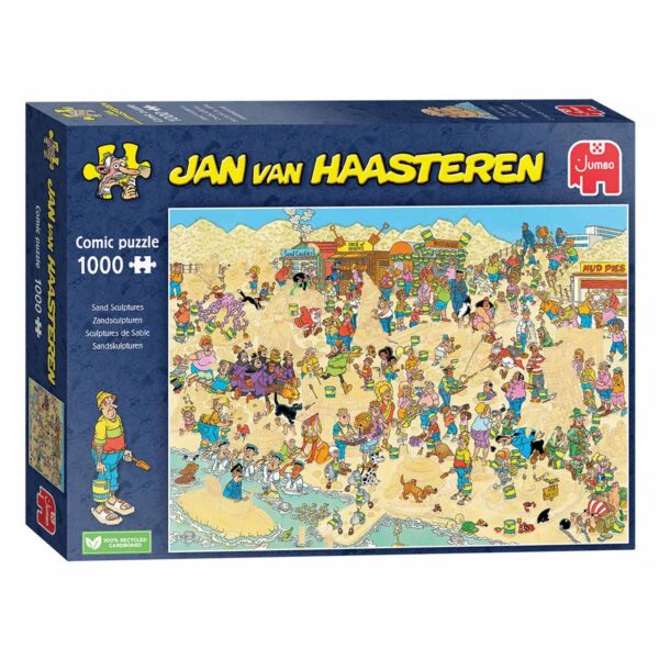 Jan van Haasteren Legpuzzel - Sand Sculptures