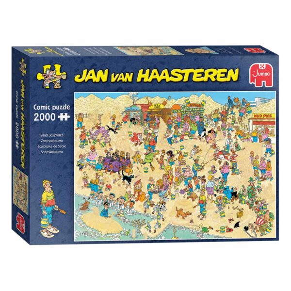 Jan van Haasteren Legpuzzel - Sand Sculptures