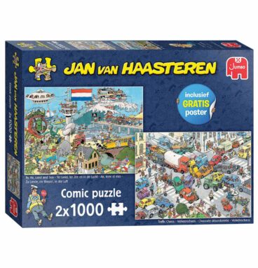 Jan van Haasteren Legpuzzel - Traffic Chaos