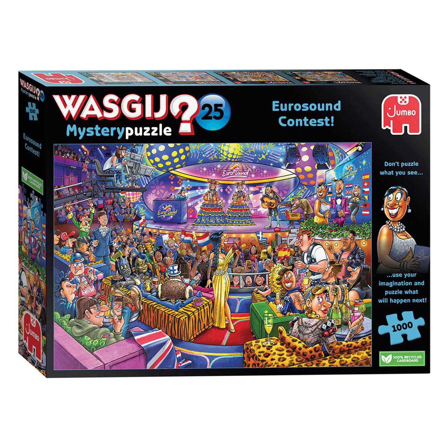Wasgij Mystery 25 - Eurosound Contest! Puzzel