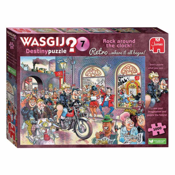 Wasgij Retro Destiny 7 - Rock around the clock!