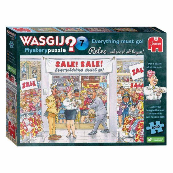 Wasgij Retro Mystery 7 - Uitverkoop!