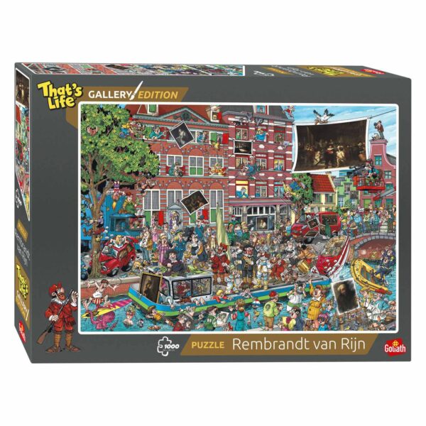 That's Life Gallery Edition: Rembrandt van Rijn Legpuzzel