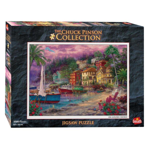 Chuck Pinson Legpuzzel On Golden Shores