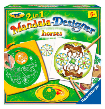 Mandala-Designer 2in1 - Horses