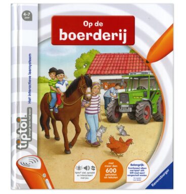 Tiptoi Boek - Op de Boerderij
