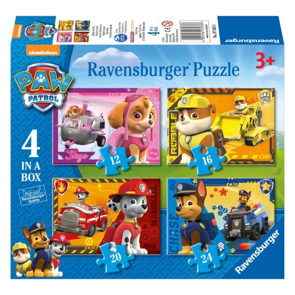 PAW Patrol Puzzel - Puppies op Pad