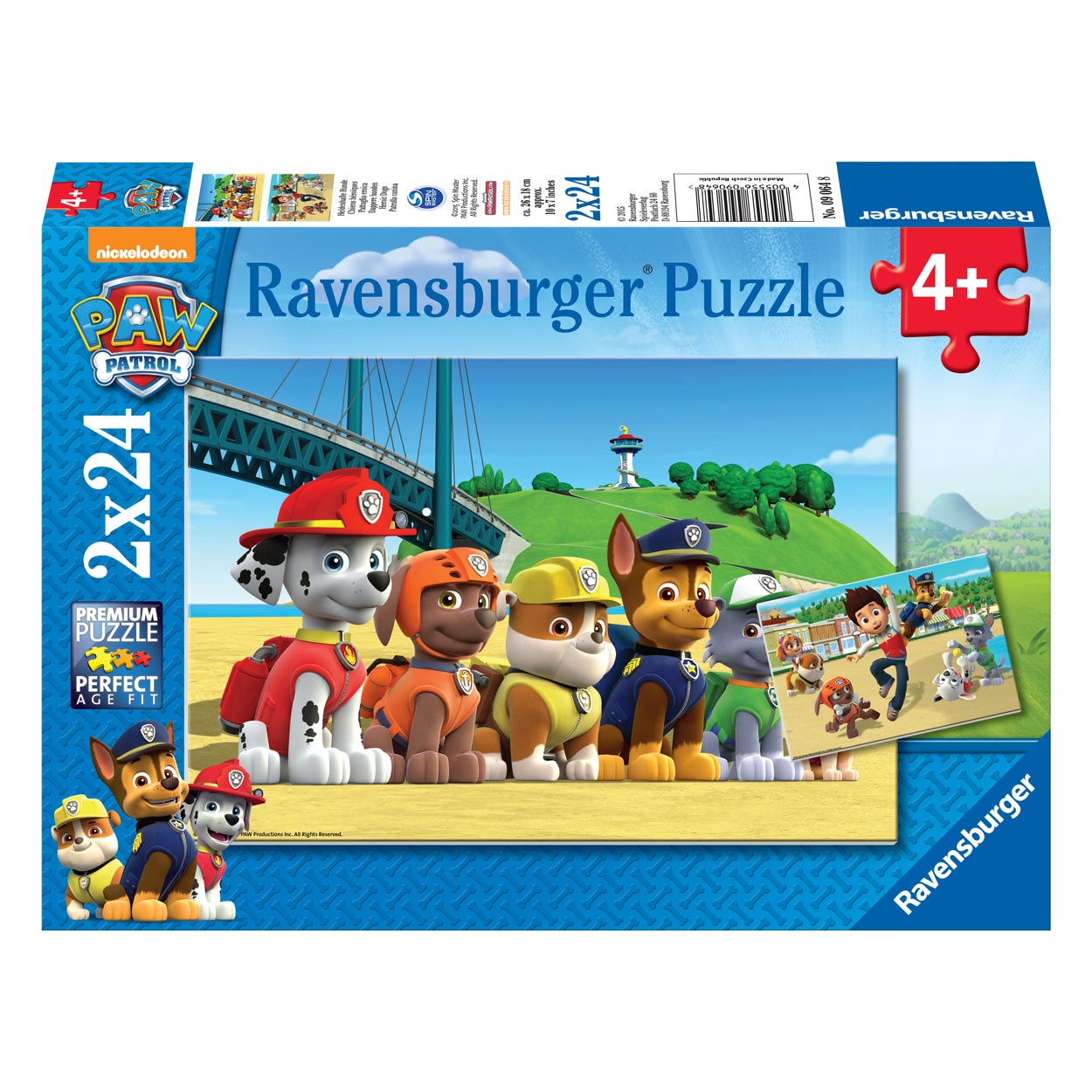 PAW Patrol Puzzel - Dappere Honden