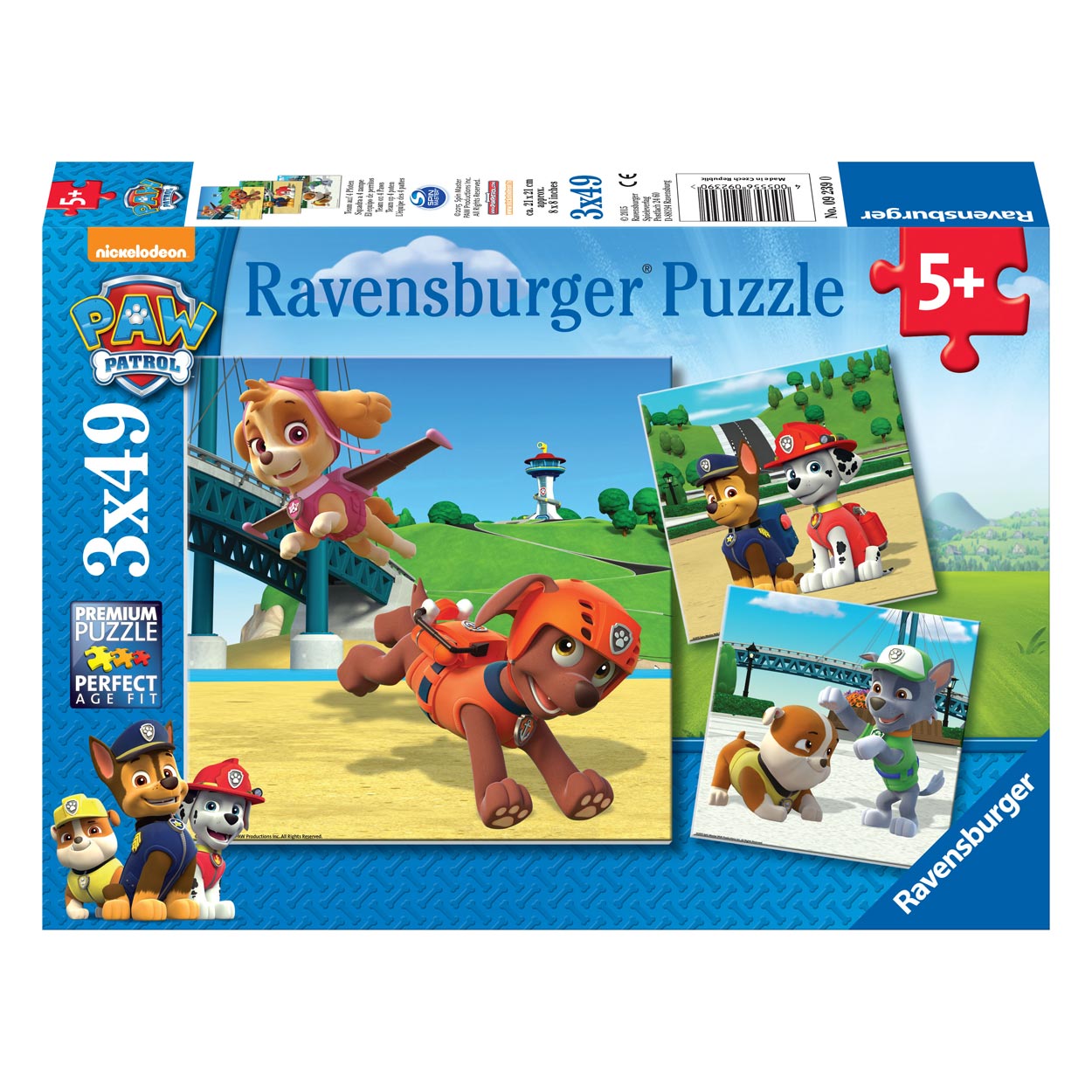 PAW Patrol Puzzel -Team op 4 Poten