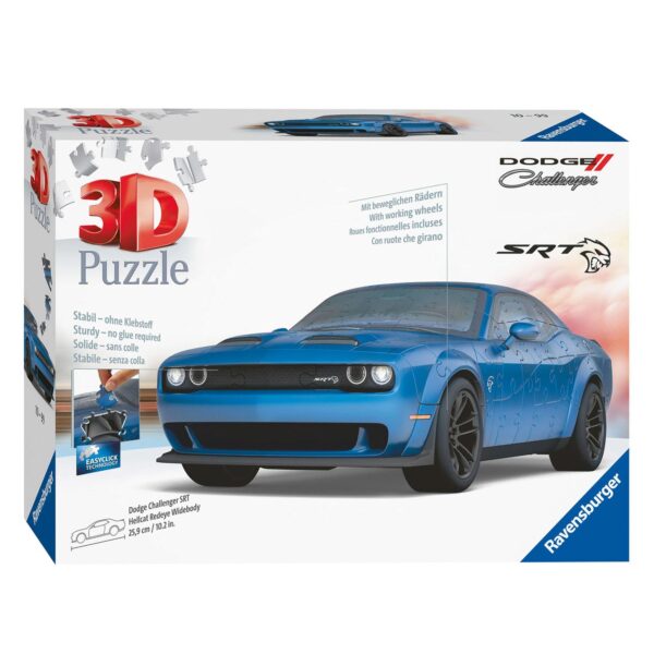 Ravensburger 3D Puzzel - Dodge Challenger Hellcat Redeye