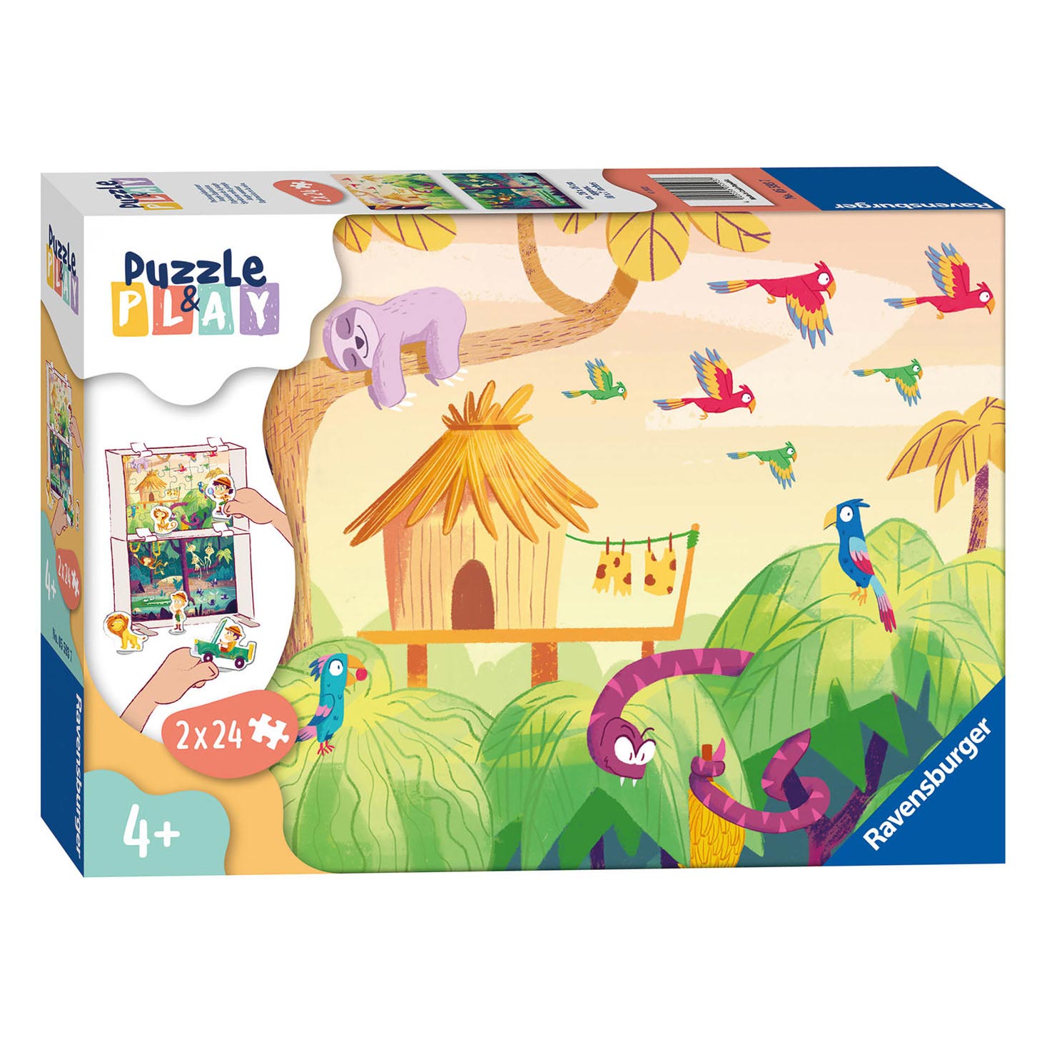 Ravensburger Puzzle & Play - Jungle Avontuur