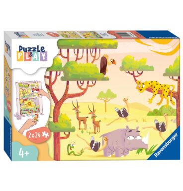 Ravensburger Puzzle & Play - Safari Tijd