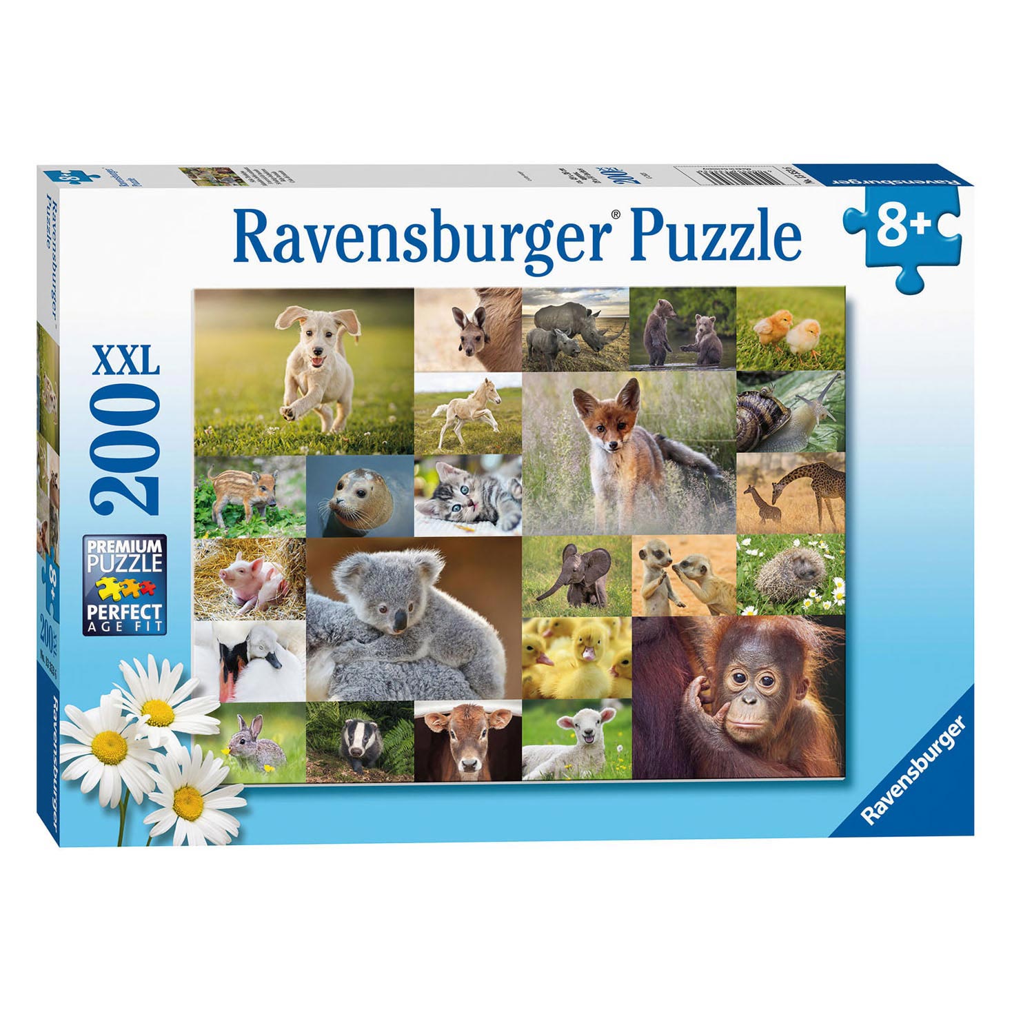 Ravensburger Puzzel Schattige Babydieren