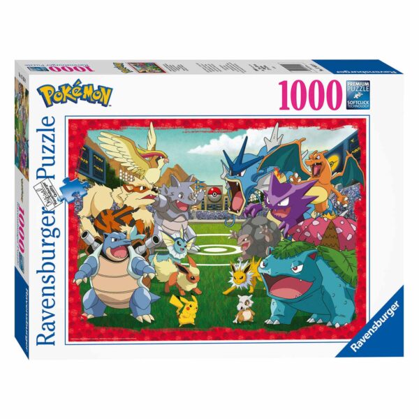 Ravensburger Puzzel Confrontatie tussen Pokemon