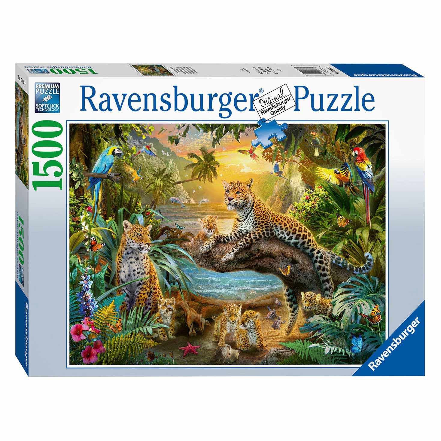 Ravensburger Puzzel Luipaarden in de Jungle