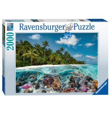 Ravensburger Puzzel Een duik op de Malediven