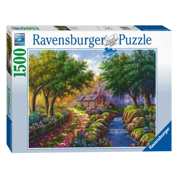 Ravensburger Puzzel Cottage bij de Rivier