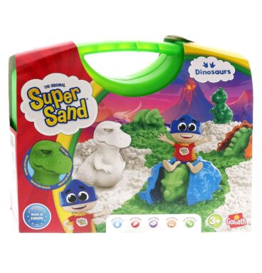 Super Sand Dinosaurus in Koffer