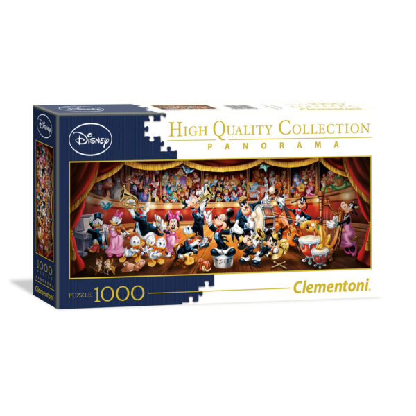 Clementoni Panorama Puzzel Disney Orkest