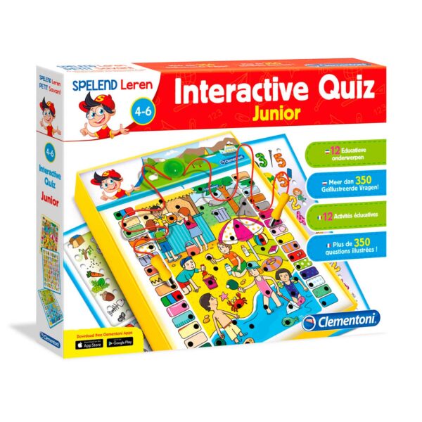 Clementoni Spelend Leren - Interactieve Quiz Junior