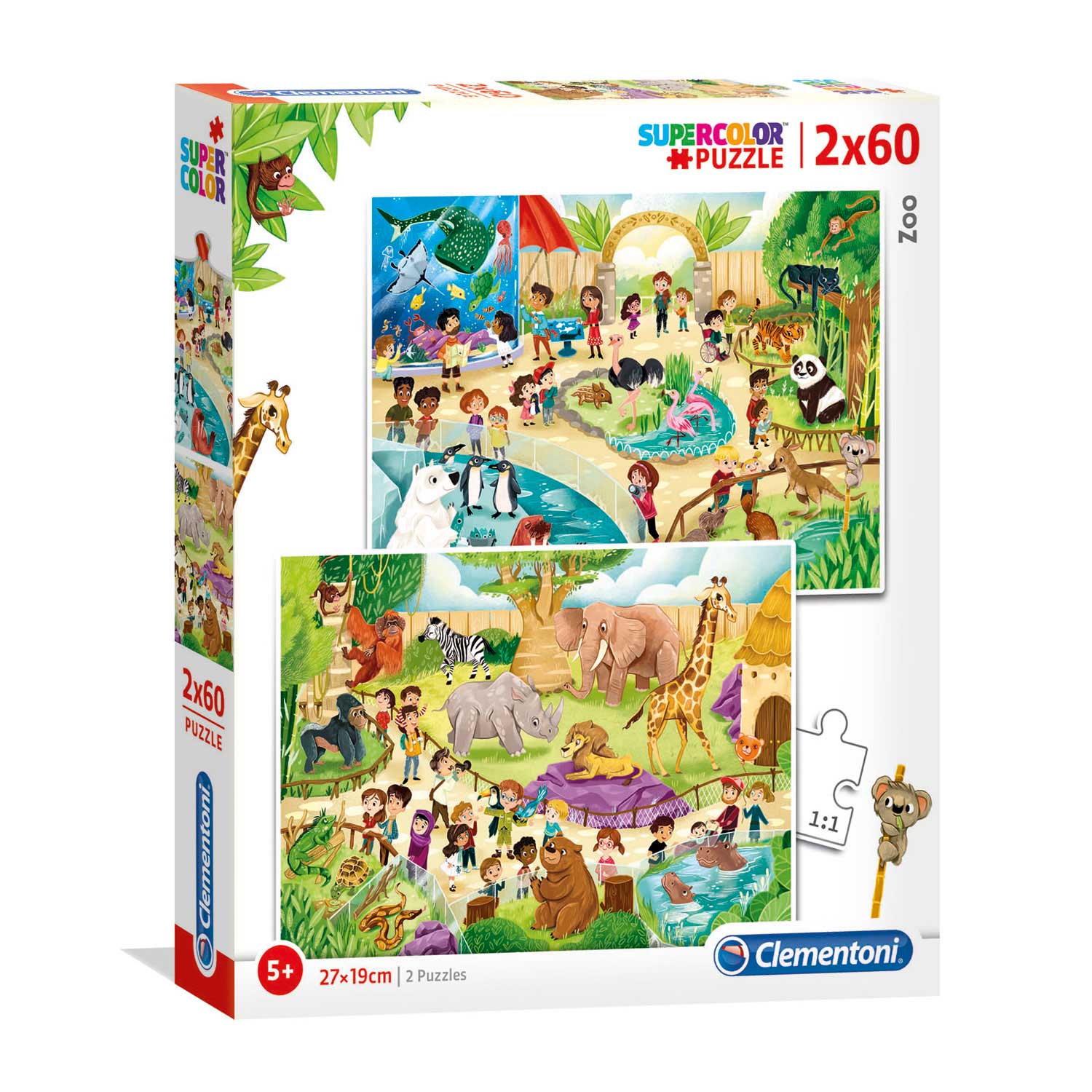 Clementoni Puzzel Dierentuin