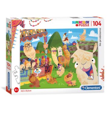 Clementoni Puzzel Lama's