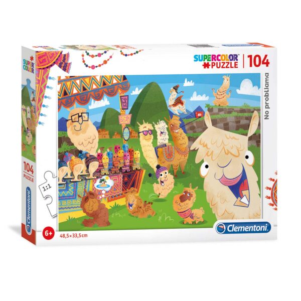 Clementoni Puzzel Lama's