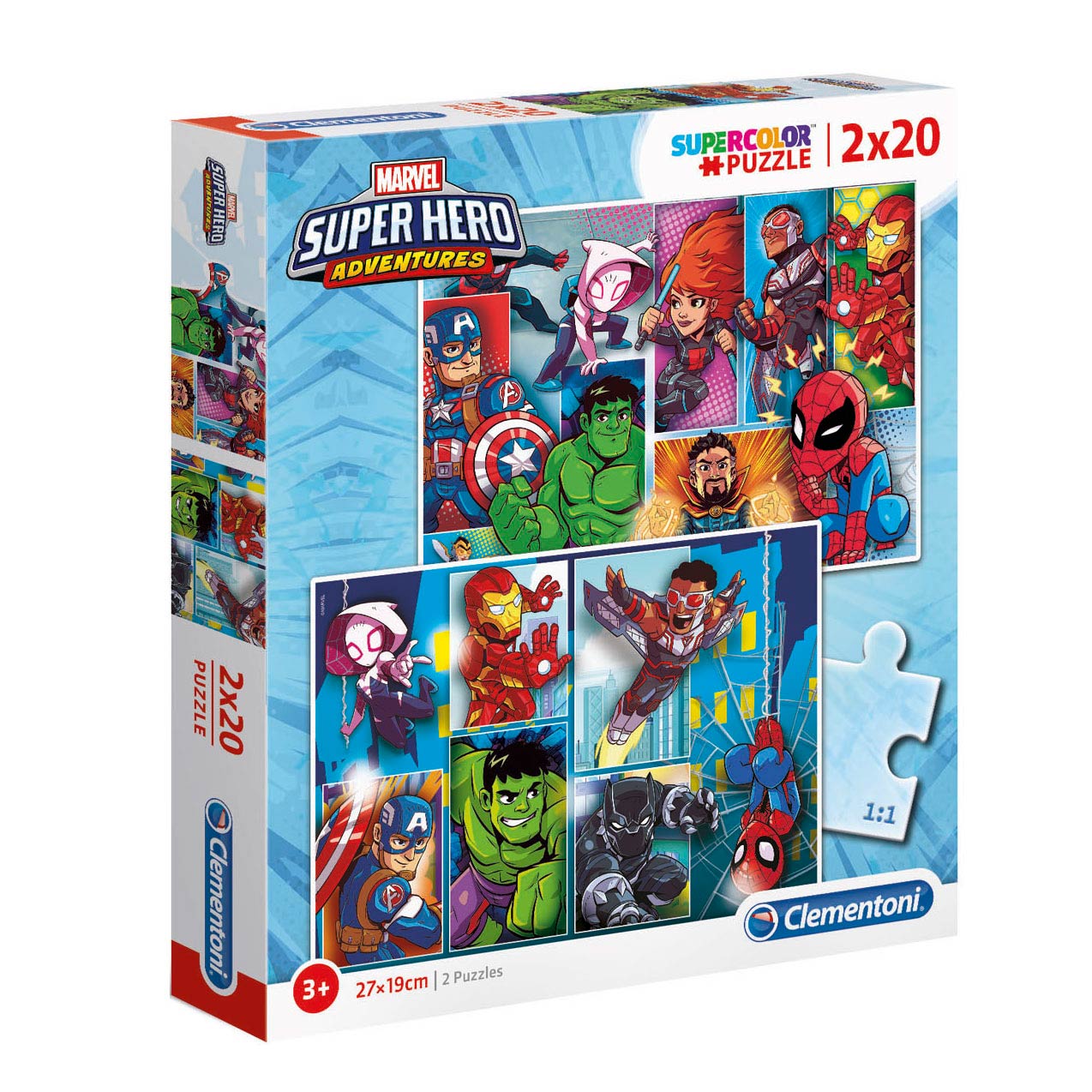 Clementoni Puzzel Marvel Superhelden