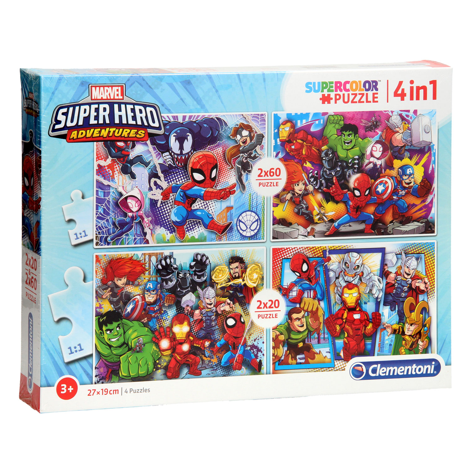 Clementoni Puzzel Marvel Superhelden