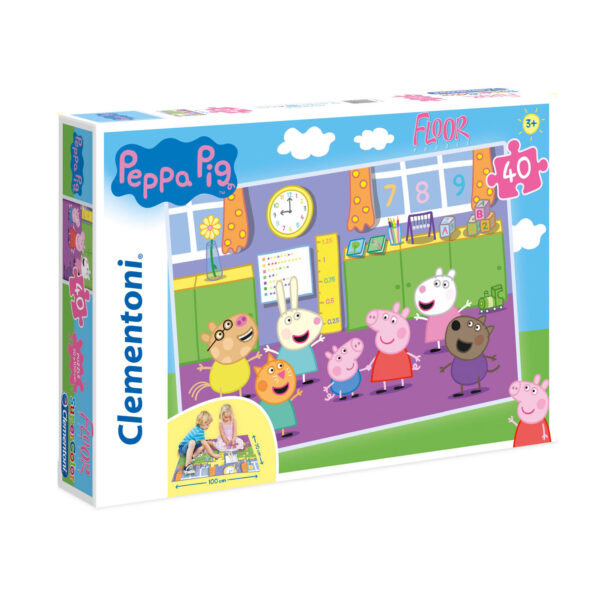 Clementoni Vloerpuzzel Peppa Pig