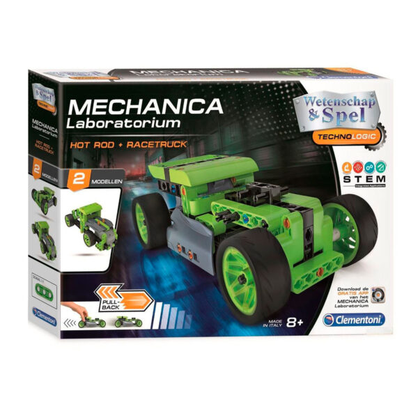 Clementoni Wetenschap & Spel Mechanica - Raceauto Pullback