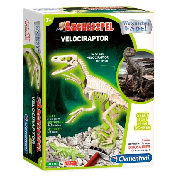 Clementoni Wetenschap & Spel Archeospel - Velociraptor