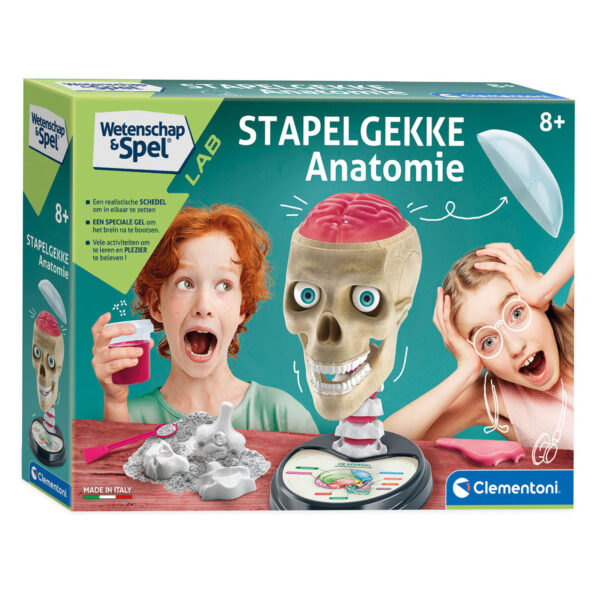 Clementoni Wetenschap & Spel - Stapelgekke Anatomie