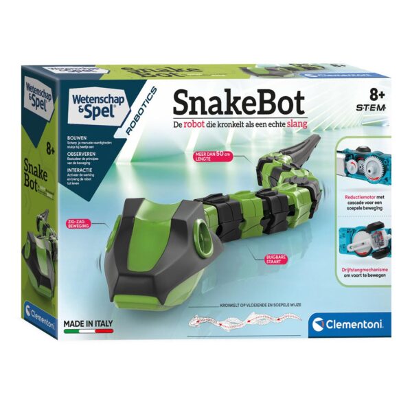 Clementoni Wetenschap & Spel Robotics - SnakeBot