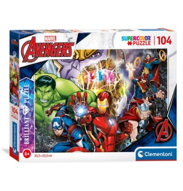 Clementoni Brilliant Puzzel Marvel Superhelden