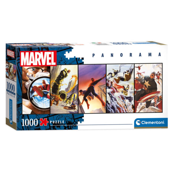 Clementoni Panorama Puzzel Marvel Superhelden